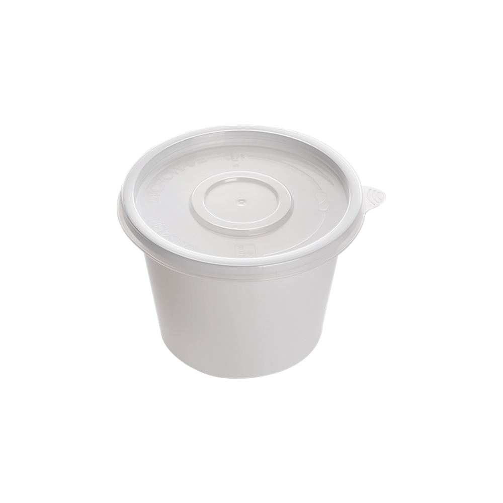 부원KH 국물용기 95Ø 270ml, 백색